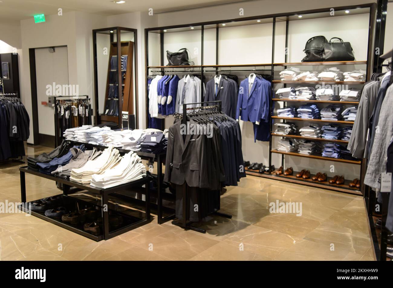 HONG KONG MAY 05, 2015 Zara store interior. Zara is a Spanish