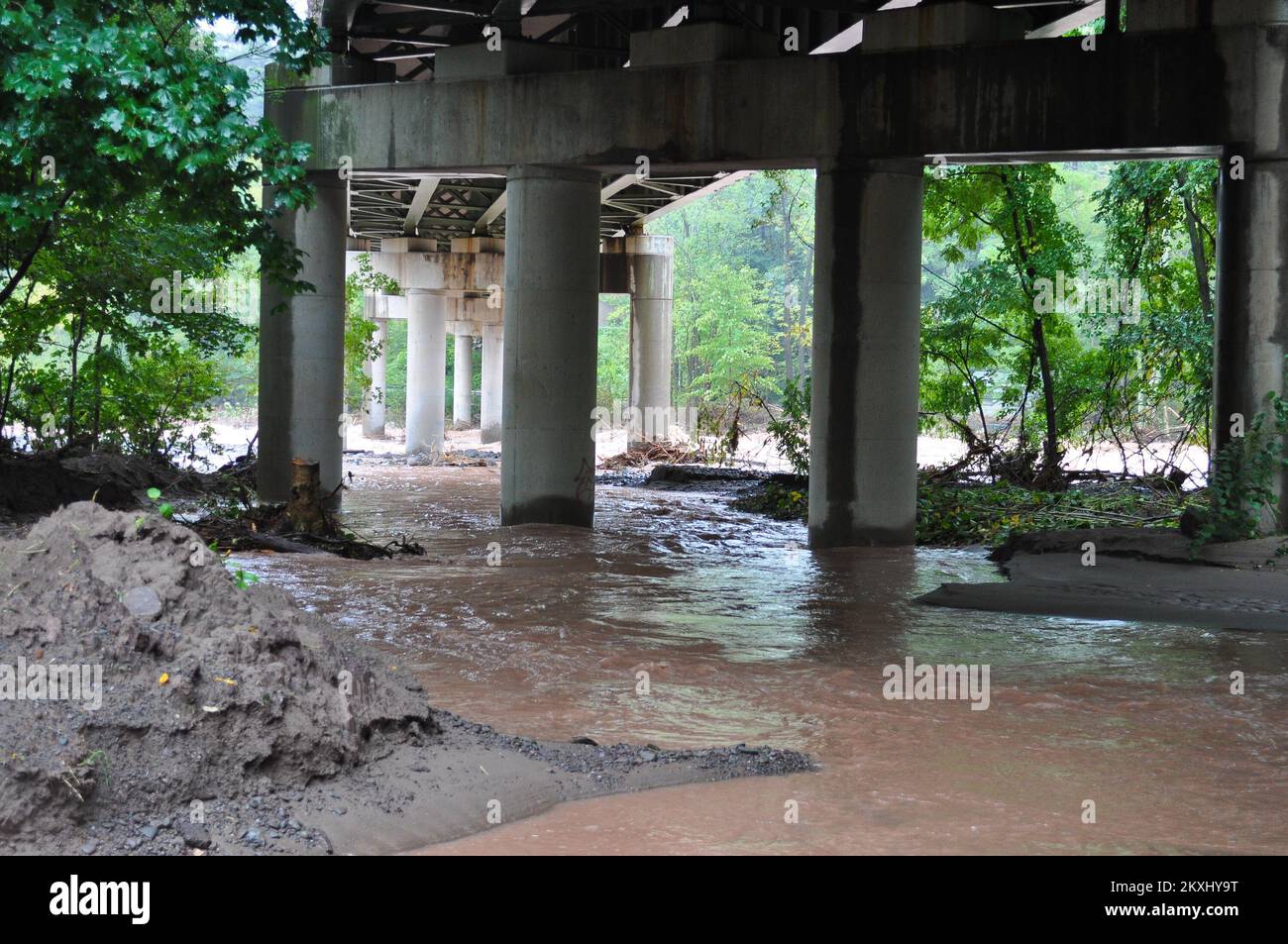 Remnants of Tropical Storm Lee. New York Hurricane Irene. Photographs ...