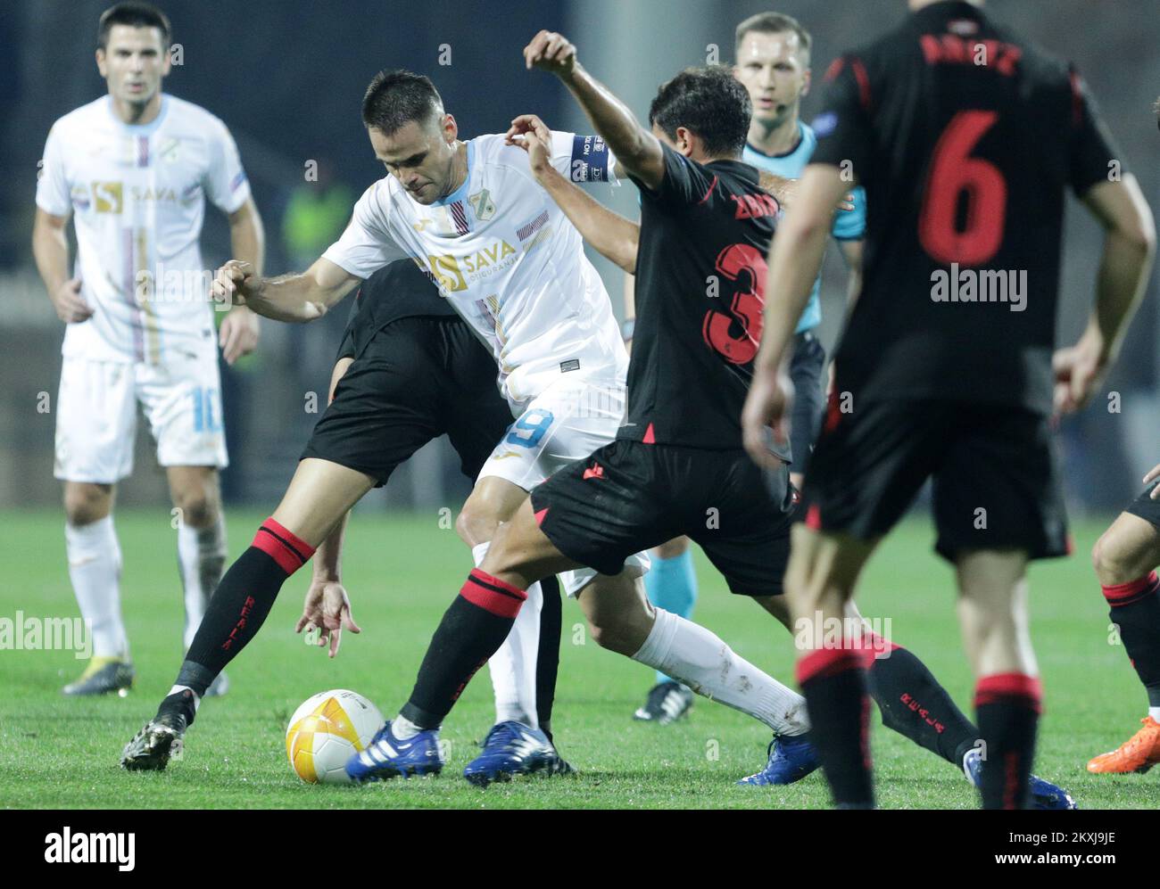 UEFA Europa League: HNK Rijeka vs. SSC Napoli - Xinhua