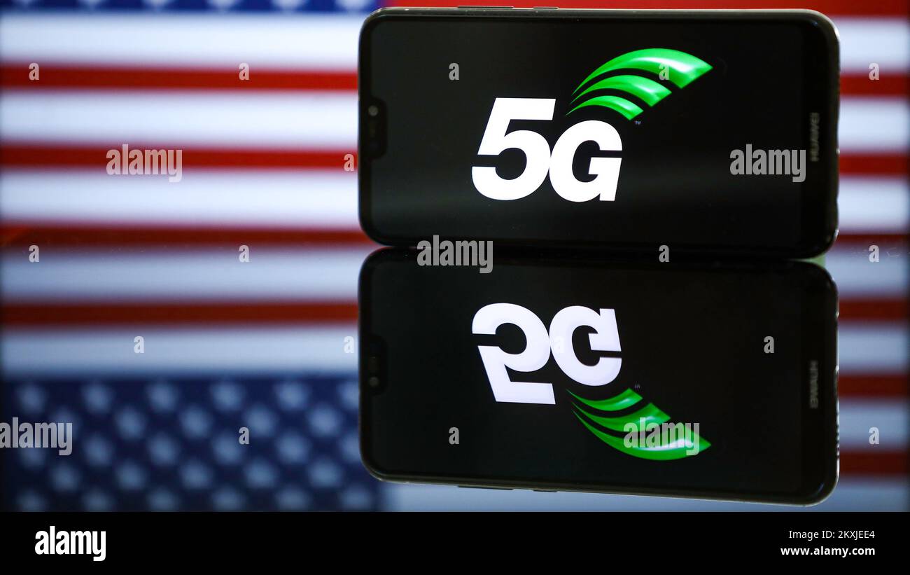 Illustration for 5G mobile network in Sarajevo, Bosnia and Herzegovina