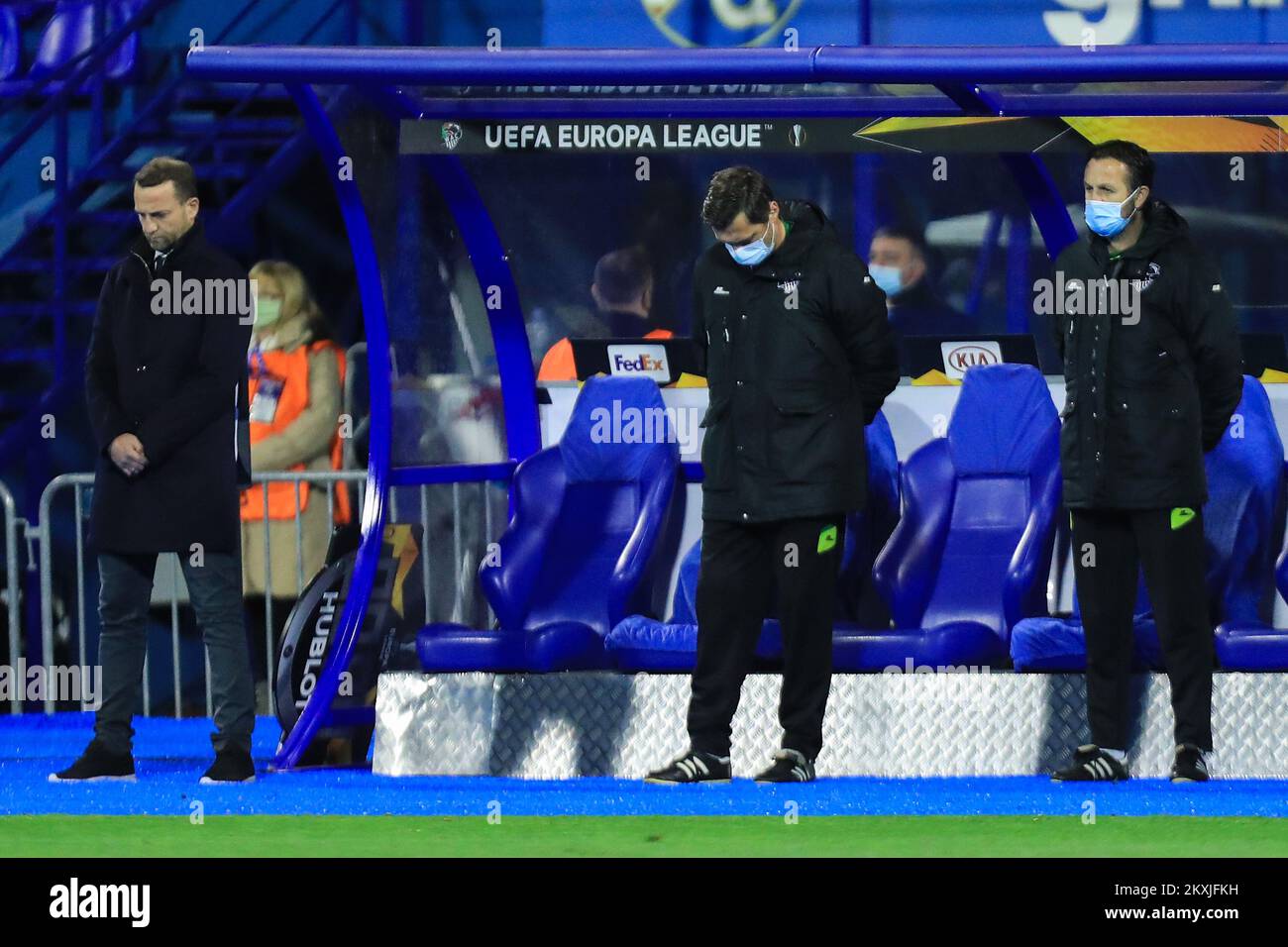 05.11.2020., Stadion Maksimir, Zagreb - UEFA Europa liga, 3. kolo: GNK Dinamo Zagreb - Wolfsberger AC. Sudac Jerome Brisard Photo: Slavko Midzor/PIXSELL Stock Photo