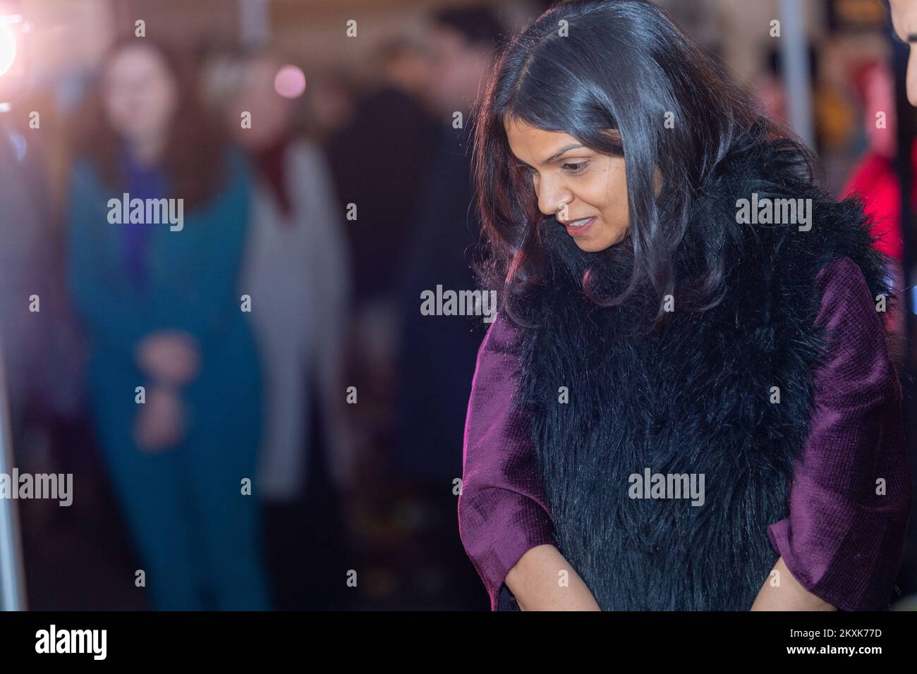 London, UK. 30th Nov, 2022. Downing Street Festive Showcase with Rishi Sunak, Prime Minister, and Jeremy Hunt, Chancellor of the Exchequer, Pictured Akshata Murty Credit: Ian Davidson/Alamy Live News Stock Photo