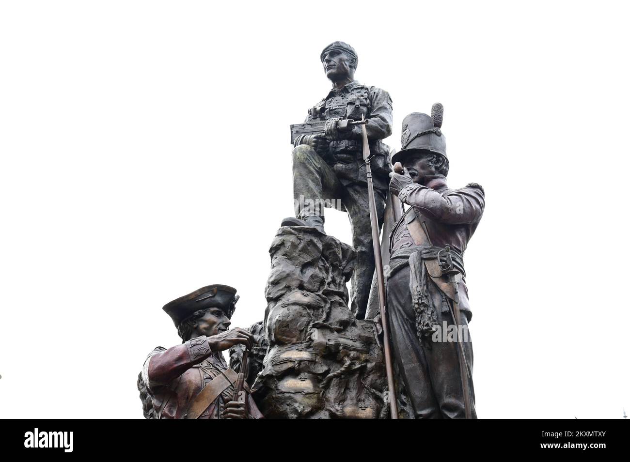 Duke Of Wellington Regiment Memorial Stock Photo - Alamy