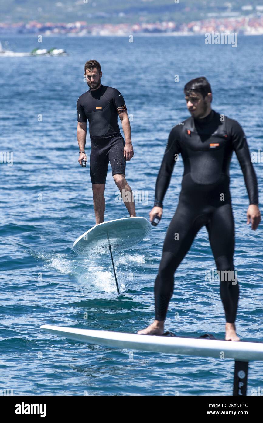 Nikola Jurjevic And Dino Car Surf On The First Croatian Electric Nikola jurjevic and dino car surf on the first croatian electric