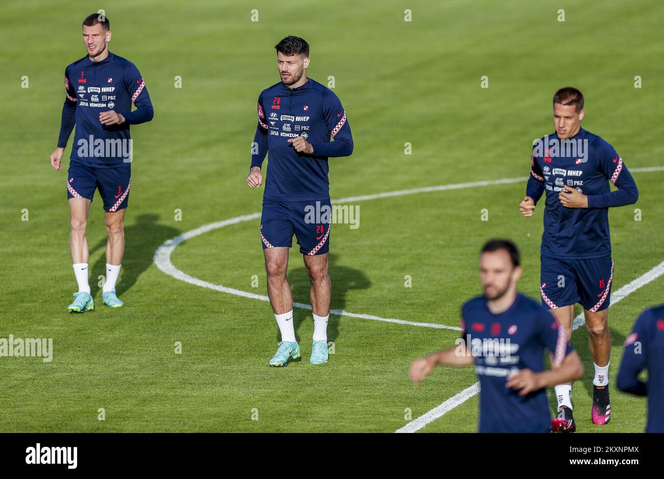 Croatian football player Bruno Petkovic is seen during the training of the Croatian national football team ahead of the friendly match against Armenia., in Velika Gorica, Croatia, on May 31, 2021. Photo: Slavko Midzor/PIXSELL Stock Photo