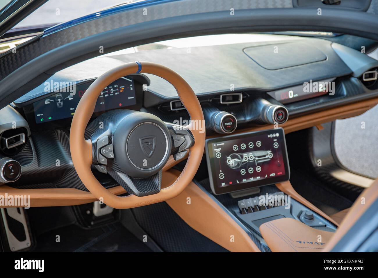 Nevera, Mate Rimac's new car can be seen at the presentation to