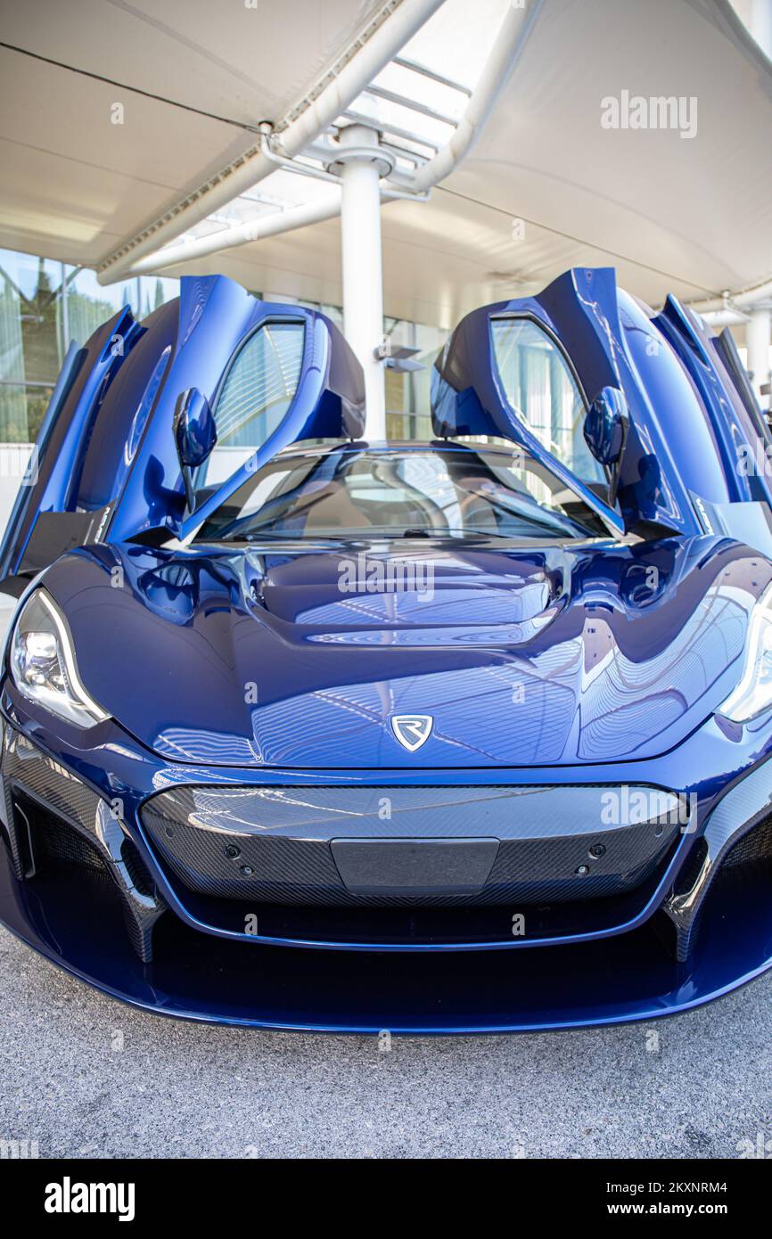 Nevera, Mate Rimac's new car can be seen at the presentation to