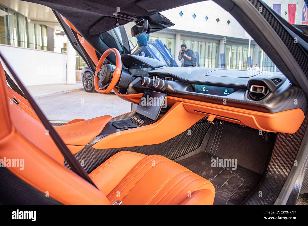Nevera, Mate Rimac's new car can be seen at the presentation to
