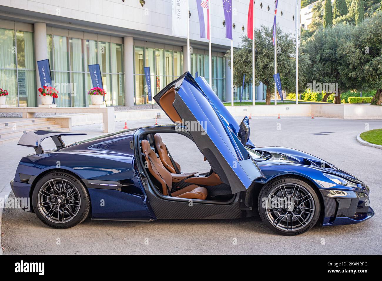 Nevera, Mate Rimac's new car can be seen at the presentation to