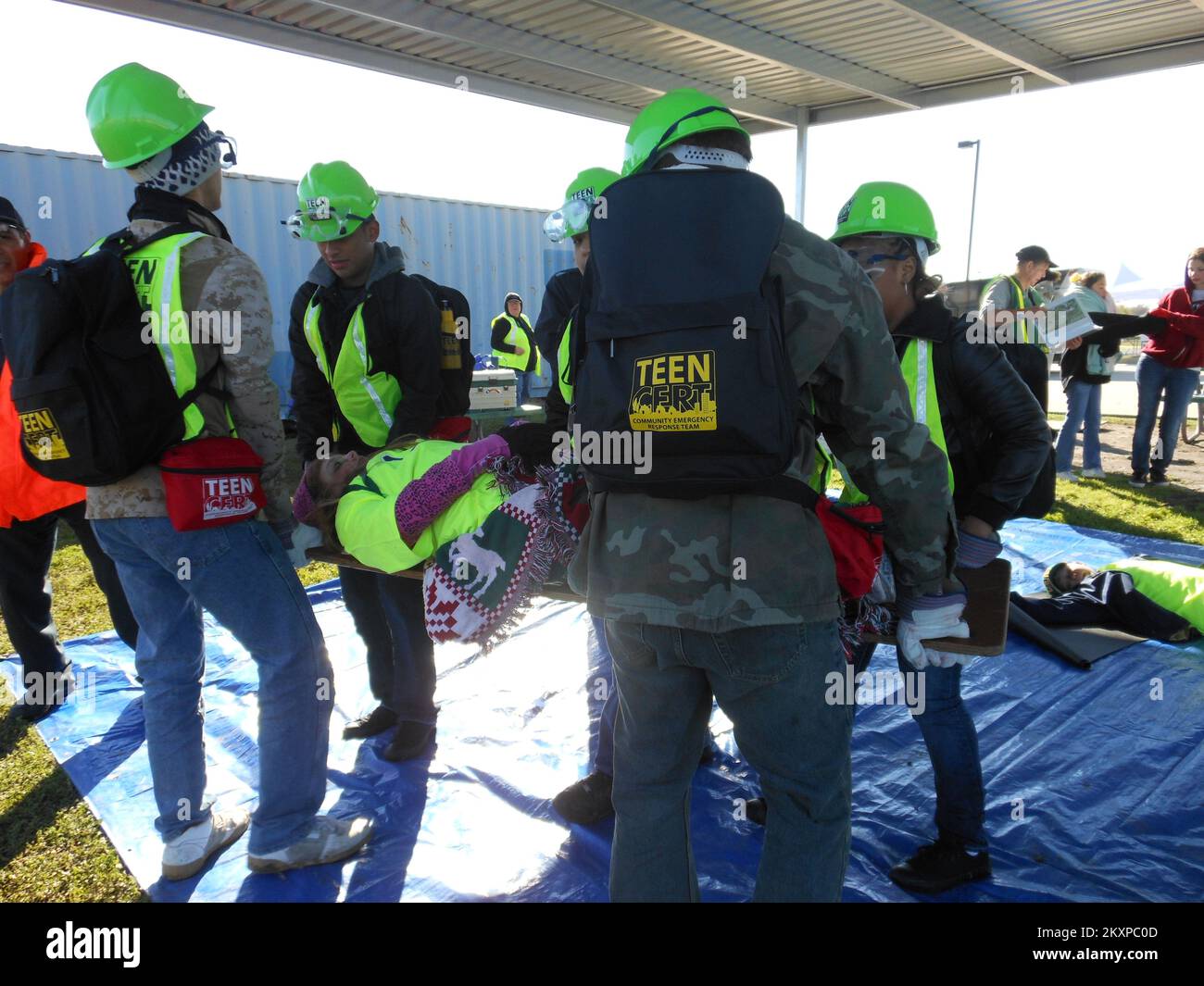 At the CERT Rodeo helped in Humble, Texas each year, teams are asked to practice their patient