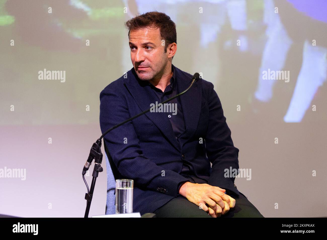 Alessandro Del Piero during the opening of the Italy Soccer Camp 2021 for kids between 7 and 14 years old, in Petrcane, near Zadar, Croatia, on July 16, 2021. The three most talented participants of the camp will have the opportunity to visit Italy and attend the Italian Football Camp Day together with children from other countries. Photo: Marko Dimic/PIXSELL Stock Photo