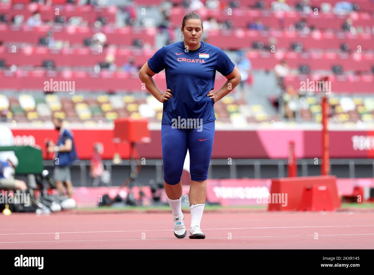 TOKYO, JAPAN JULY 31 Marija Tolj of Team Croatia competes in the
