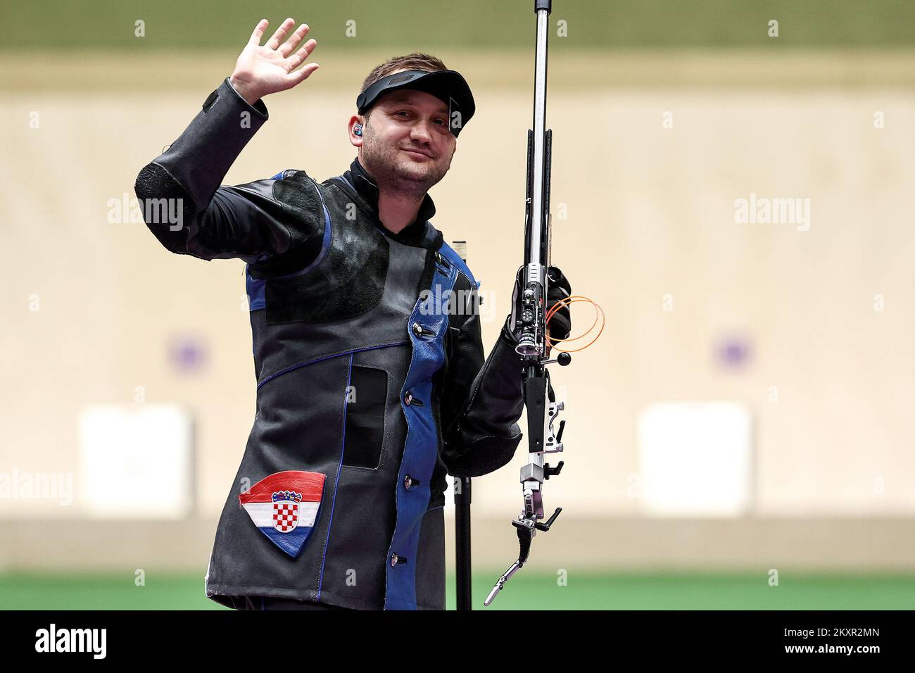 TOKYO, JAPAN - AUGUST 02: Petar Gorsa of Team Croatia competes in the ...