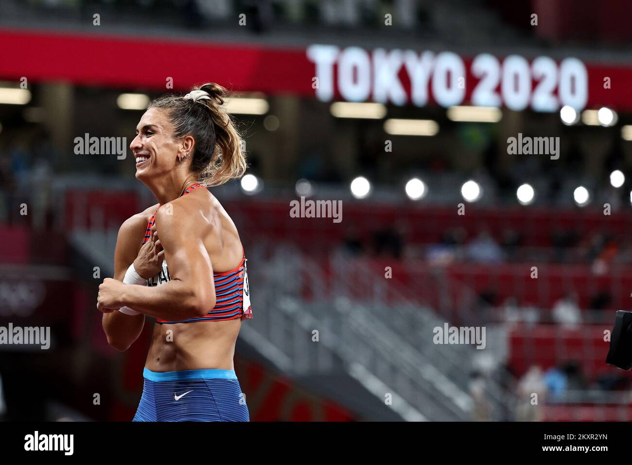TOKYO, JAPAN AUGUST 02 Discus thrower, Valerie Allman of Team USA