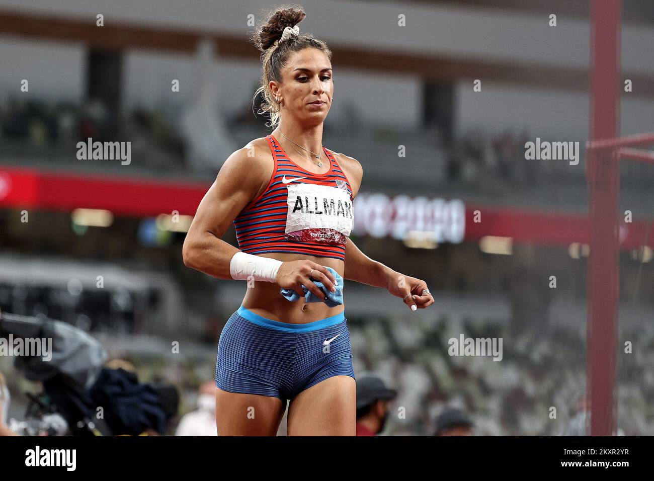 TOKYO, JAPAN AUGUST 02 Discus thrower, Valerie Allman of Team USA