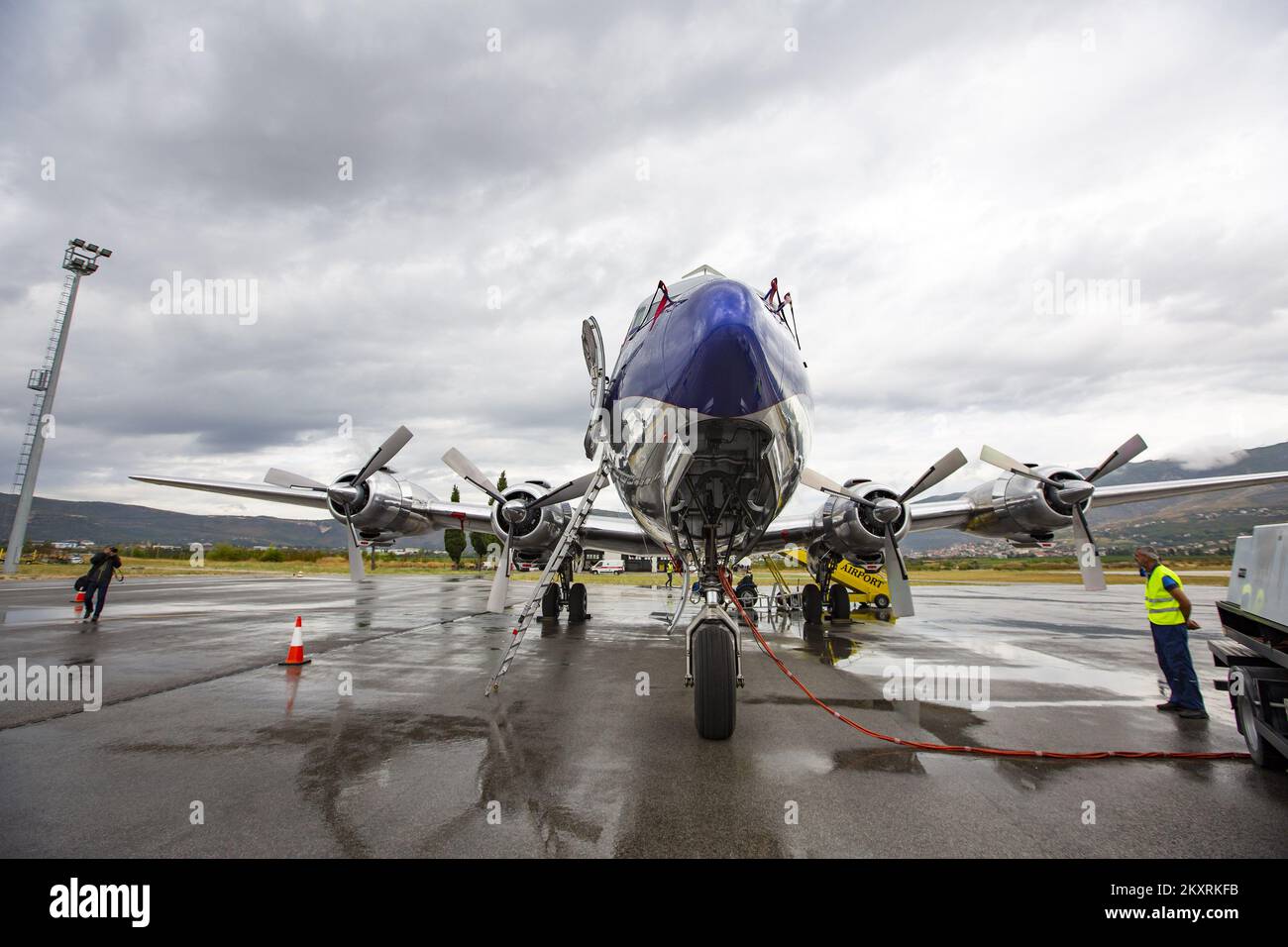 Red Bull from Bosnia and Herzegovina organized a tour of the Douglas DC