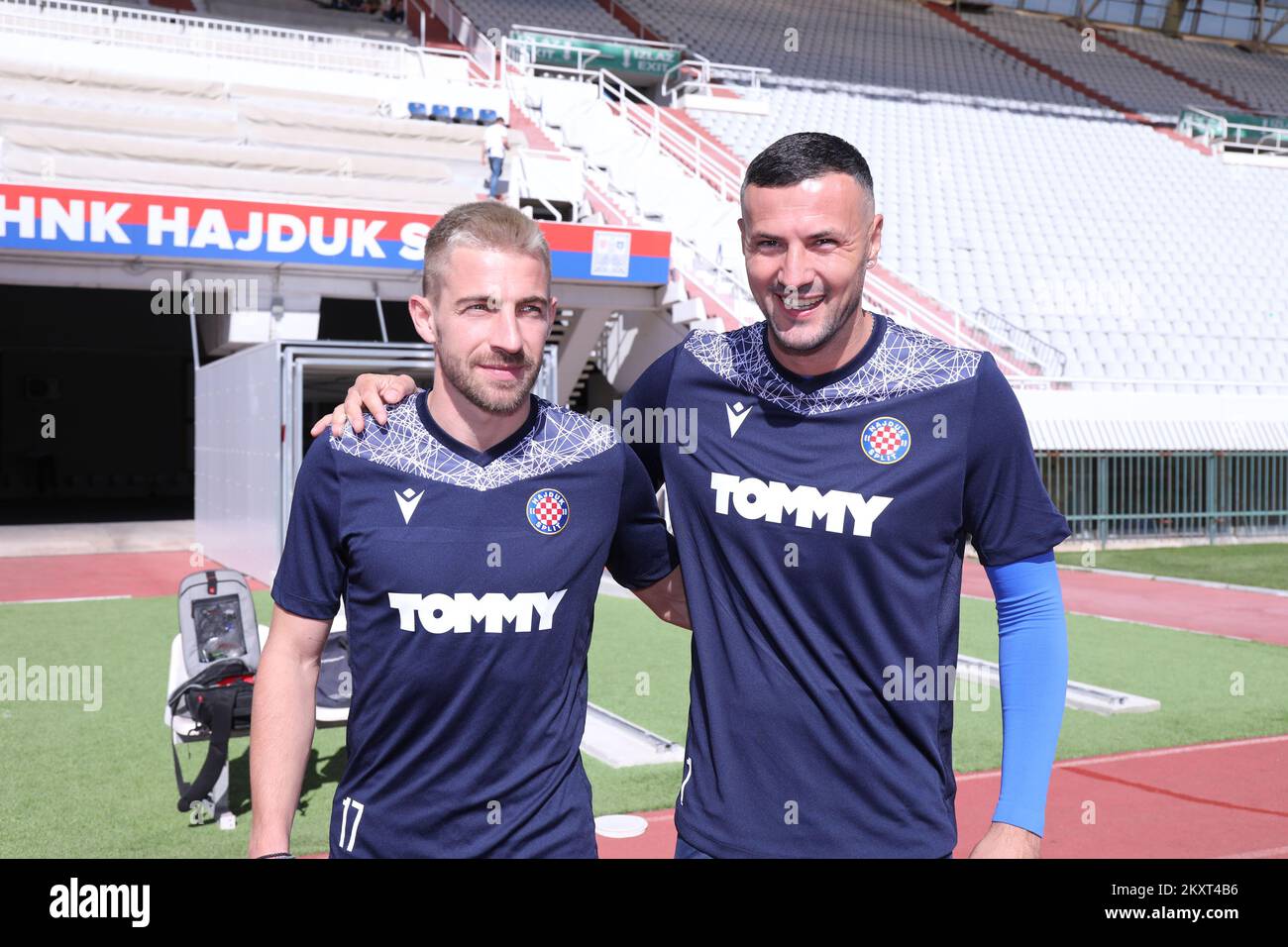Macron Hajduk Split Home Matchday Authentic Shirt 2023-2024