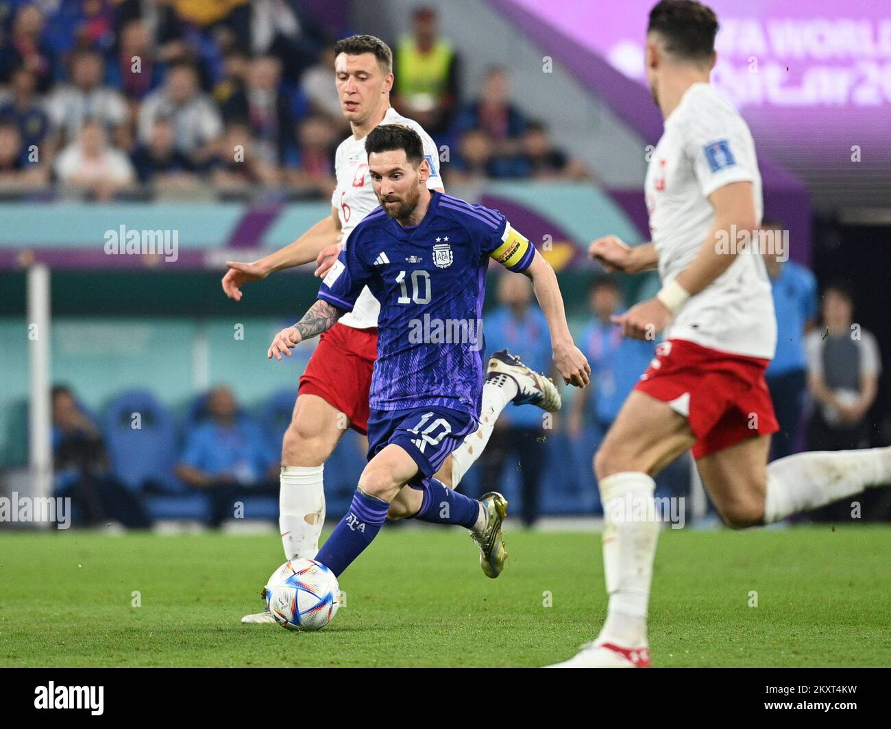 Doha, Qatar. 30th Nov, 2022. Lionel Messi of Argentina during a match ...