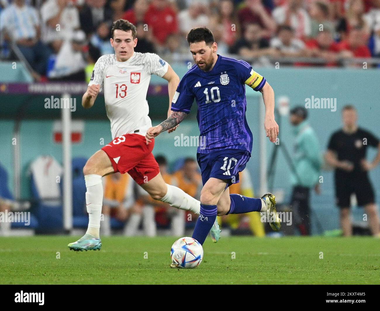 Doha, Qatar. 30th Nov, 2022. Lionel Messi of Argentina during a match ...