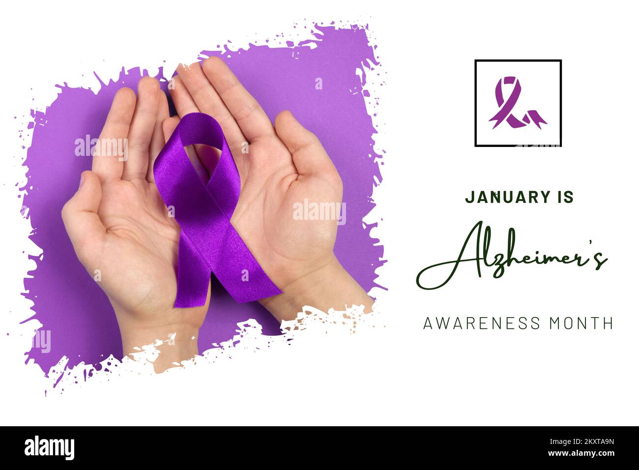 January is Alzheimer's Awareness Month Stock Photo Alamy
