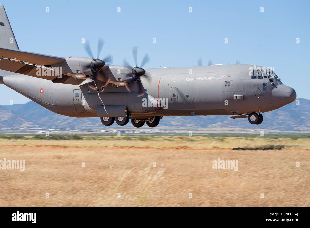 A C-130J Super Hercules aircraft from the Royal Danish Air Force’s 721 ...