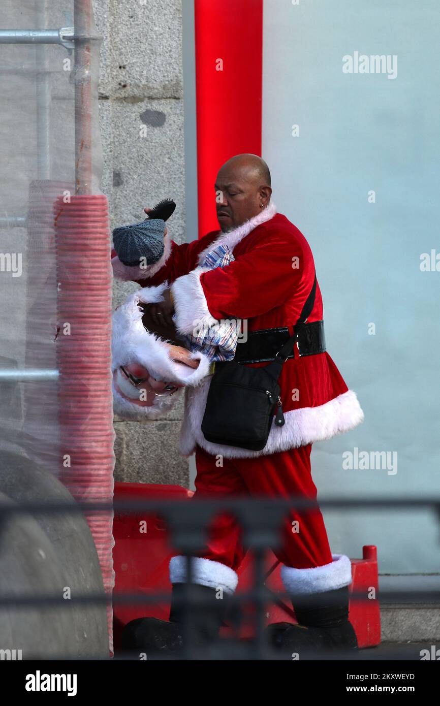 Dressing up as santa hot sale