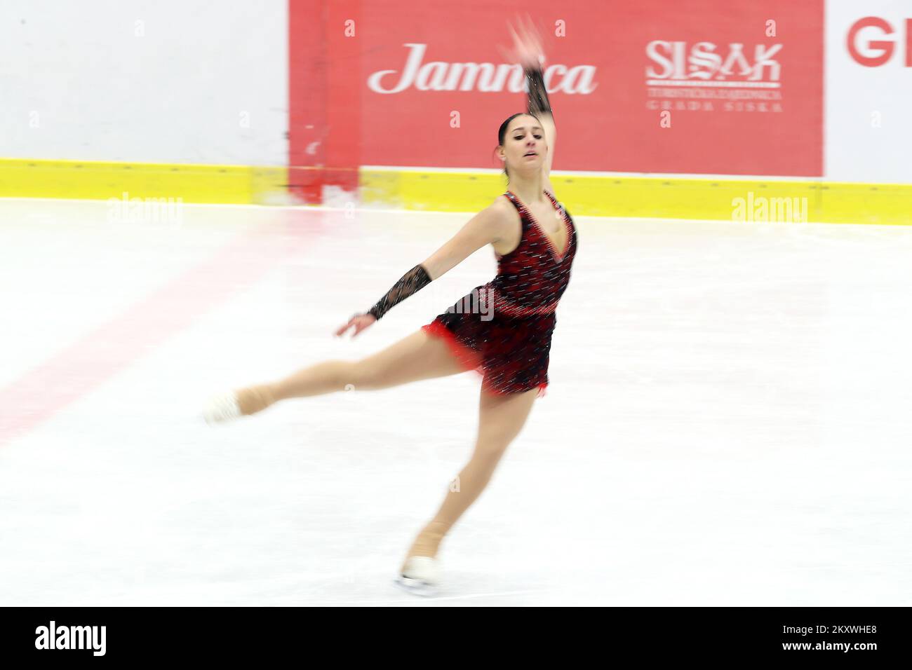 Anita Ostlund of Sweden competes in the Women's Short Program during ...