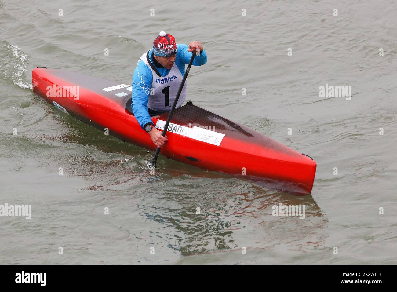 Competitor during 25th Memorial "Tibor Saramo" and 50th Traditional New