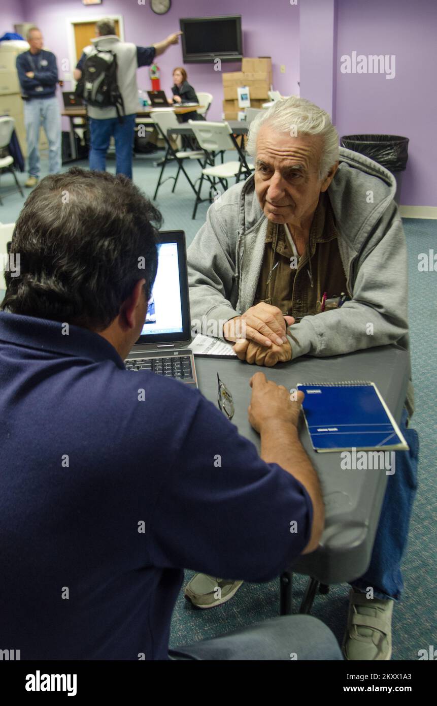 FEMA DRC Cape May Court House. New Jersey Hurricane Sandy. Photographs
