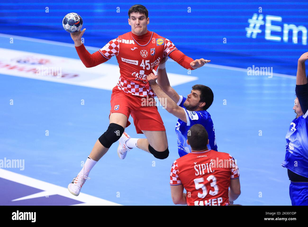 Halil Jaganjac of Croatia in action during Day 1 Croatia Cup 2022