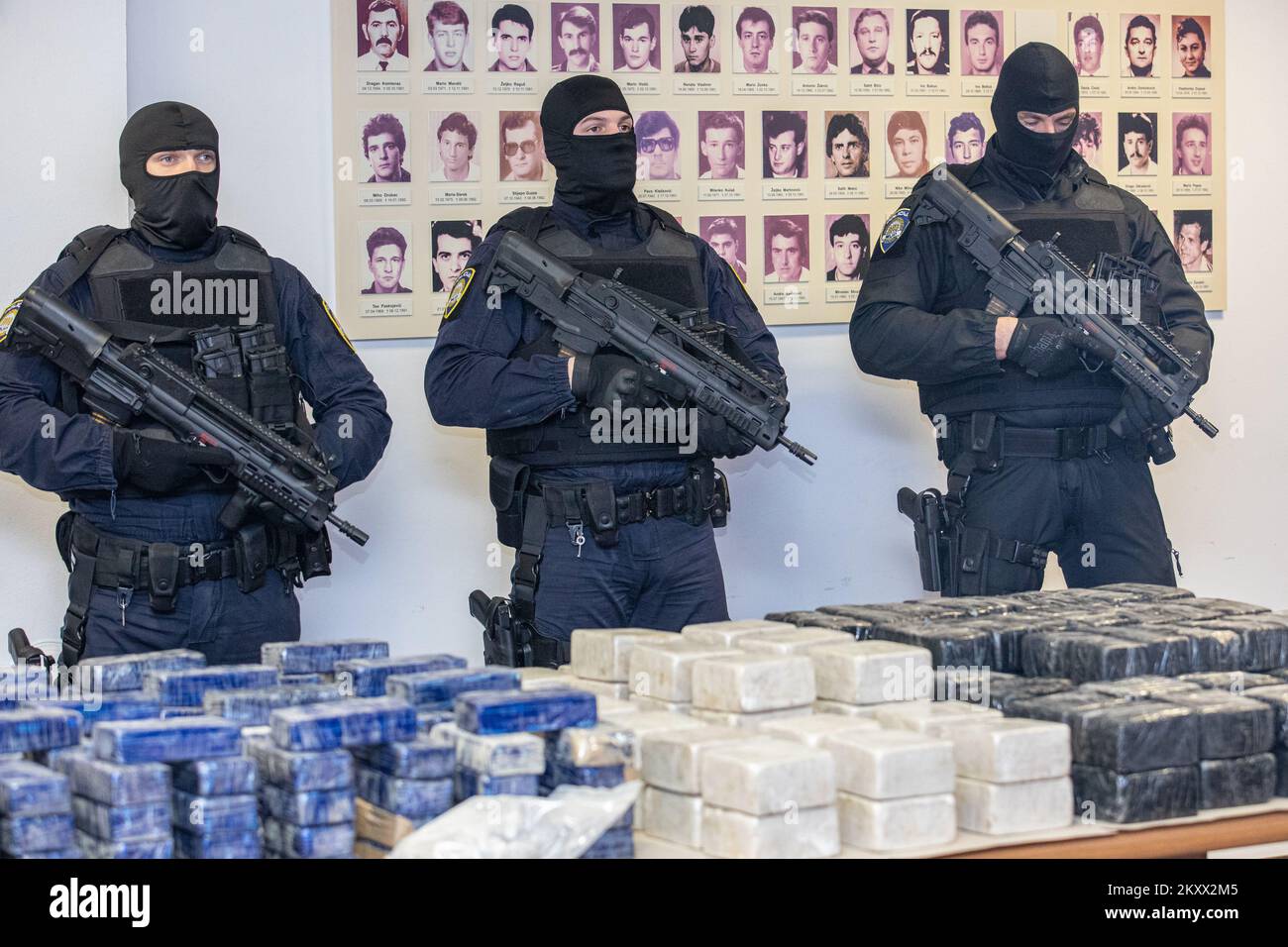 The large amount of cocaine and heroin was seized after an extensive ...