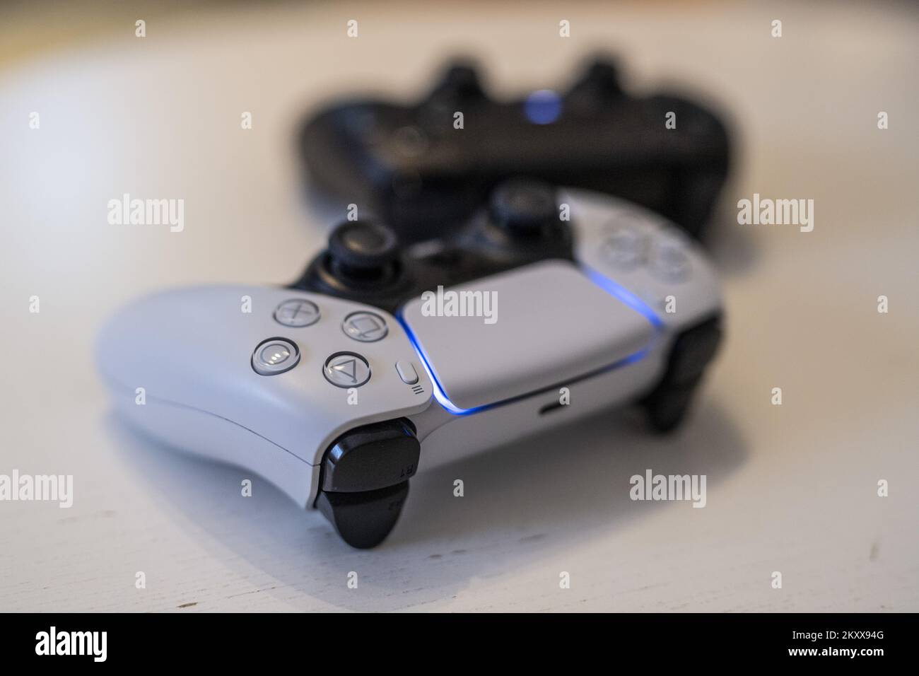 PlayStation 5 console is pictured in Zagreb, Croatia, on January 19, 2022.  The PS5 has been almost impossible to find since its launch in November  2020, and Japan's Sony has told its