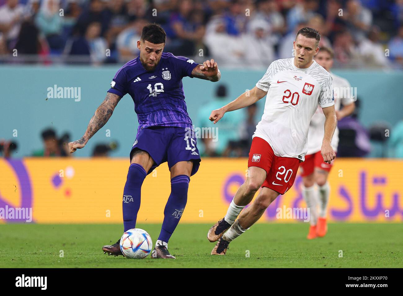 Guido Rodriguez during the FIFA World Cup Qatar 2022 Group C match