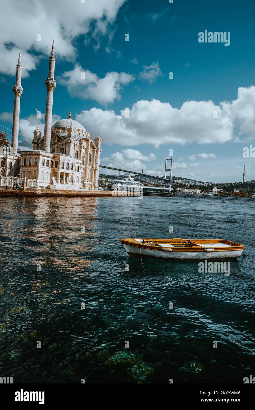 Bosphorus Bridge In Ortakoy Istanbul Turkey Stock Photo Alamy bosphorus-bridge-in-ortakoy-istanbul-turkey-stock-photo-alamy