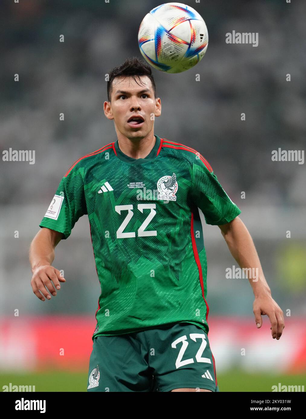 Mexico #39 s Hirving Lozano during the FIFA World Cup Group C match at the