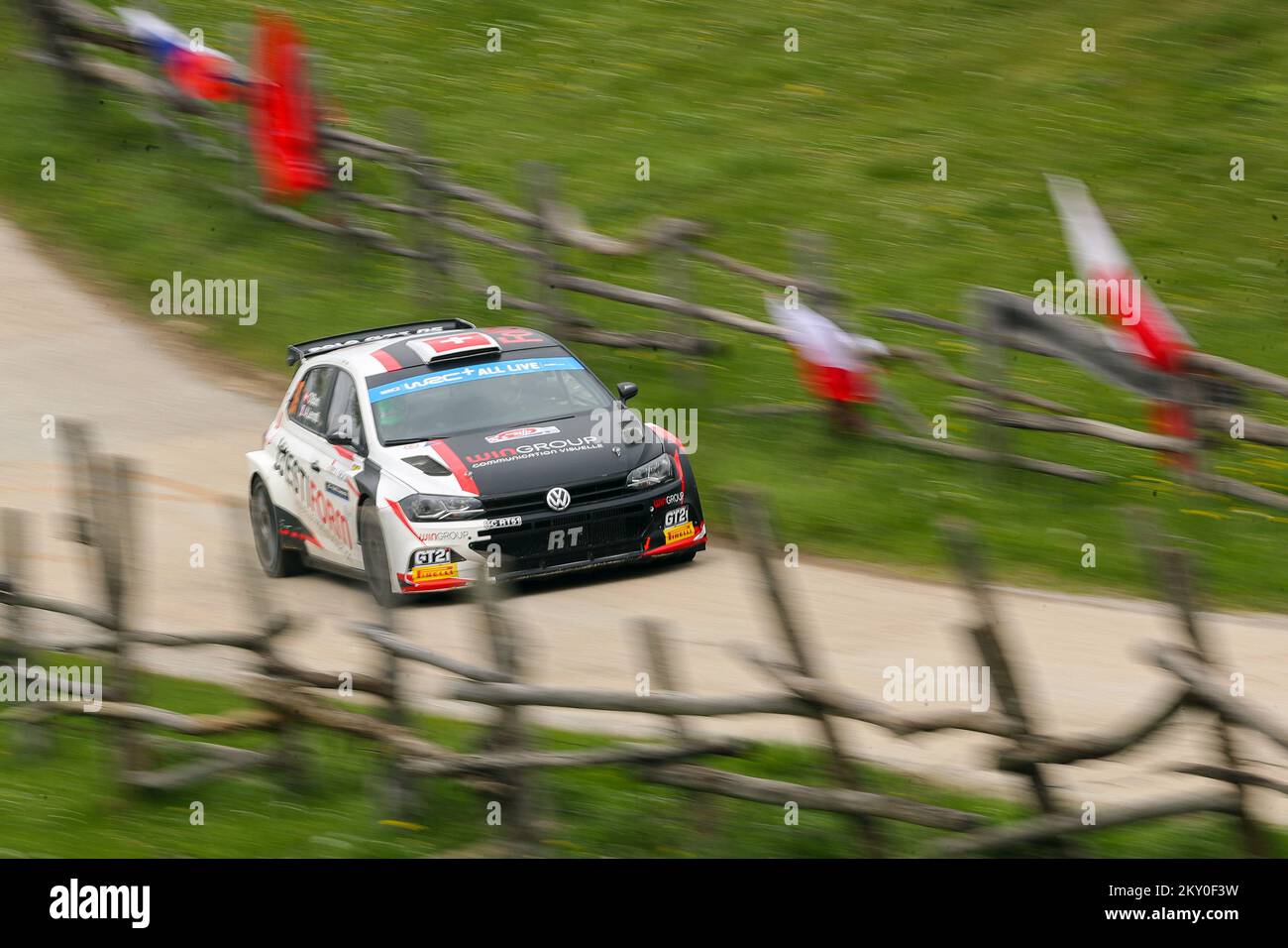 Switzerland Rally Racing Switzerland volkswagen road hi-res stock photography and images - Alamy