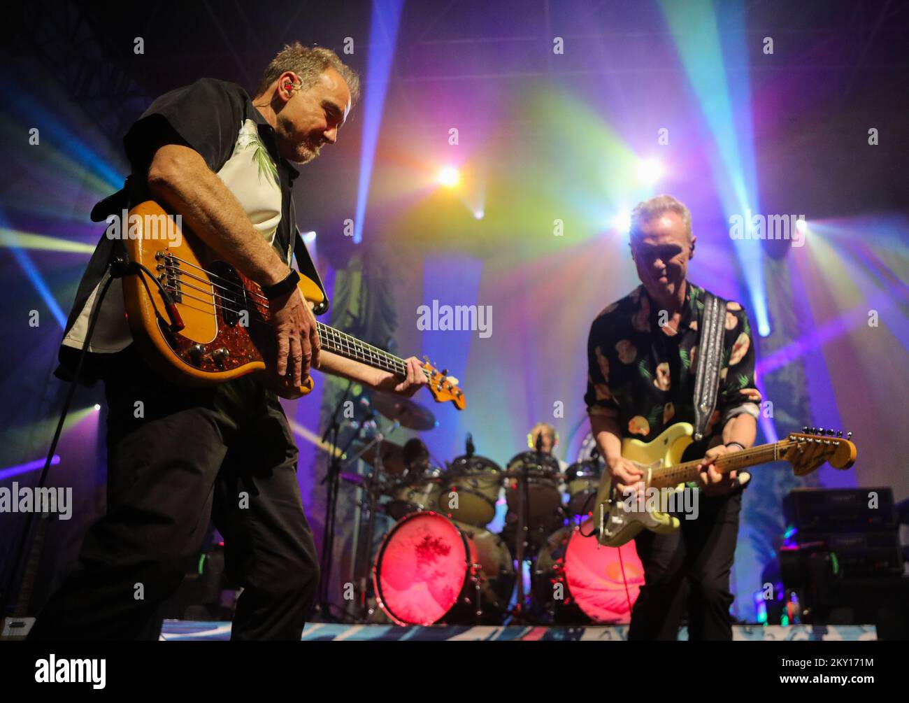 At Zagreb Fair, the concert was held by the drummer and founder of the Pink Floyd band Nick Mason as part of his Nick Mason's Saucerful of Secrets tour. Photo: Zeljko Hladika/PIXSELL Stock Photo