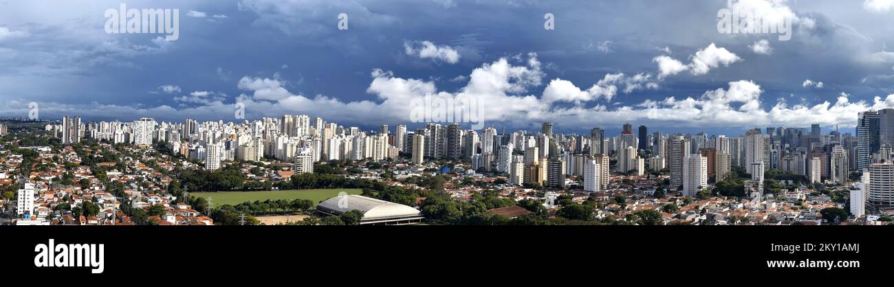 High Rise Panoramic View Panoramic skyscrapers high rise buildings high rise building scenery hi ...