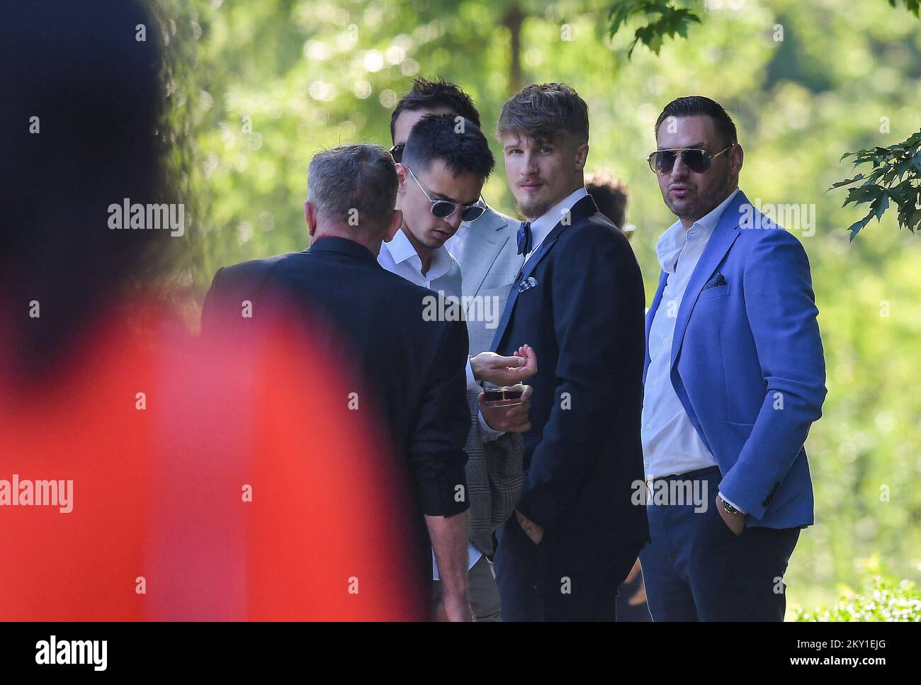 Croatian football player and Lokomotiv Moscow player Tin Jedvaj during