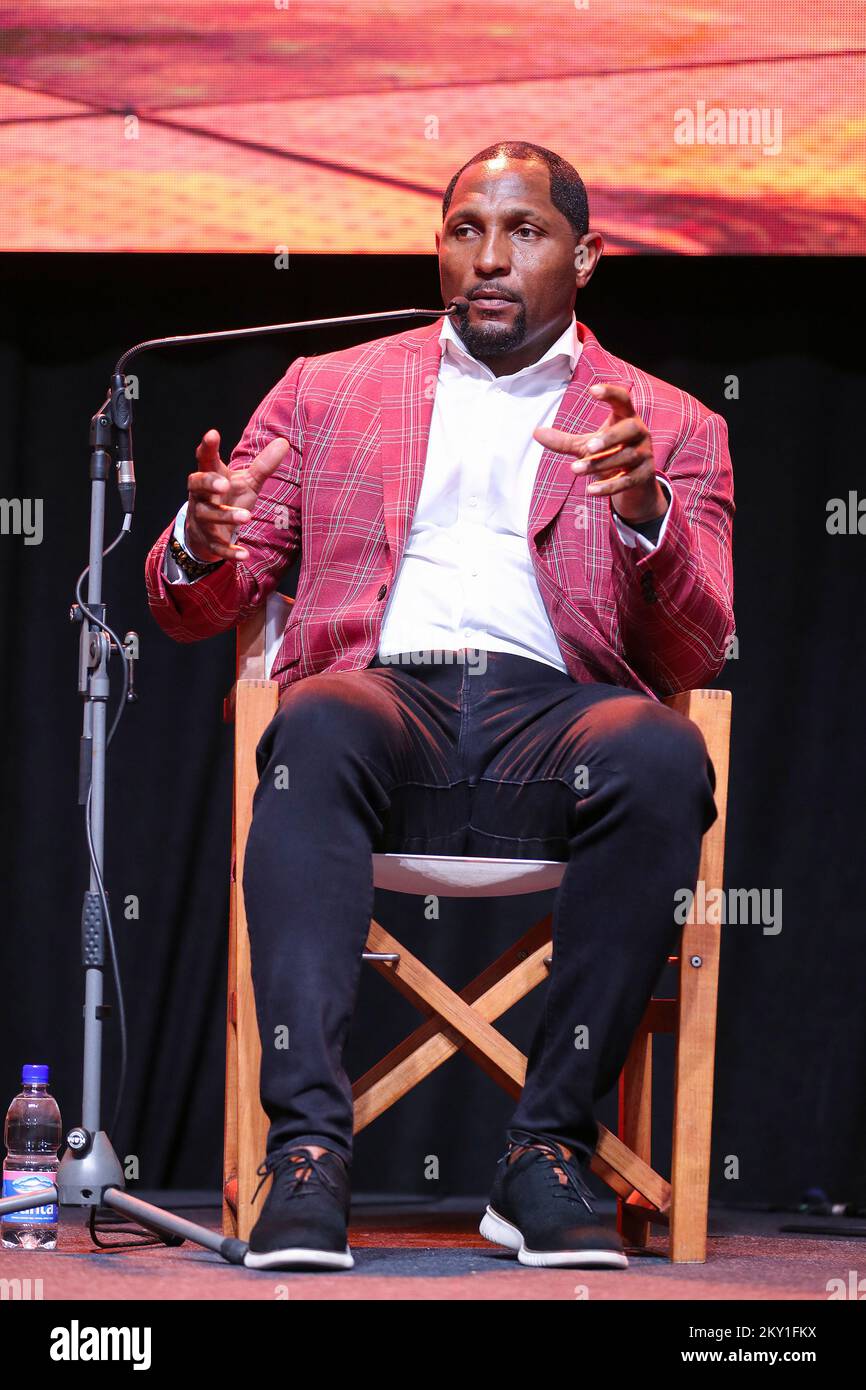 Ray Lewis Interview Ray Lewis spoke at the panel