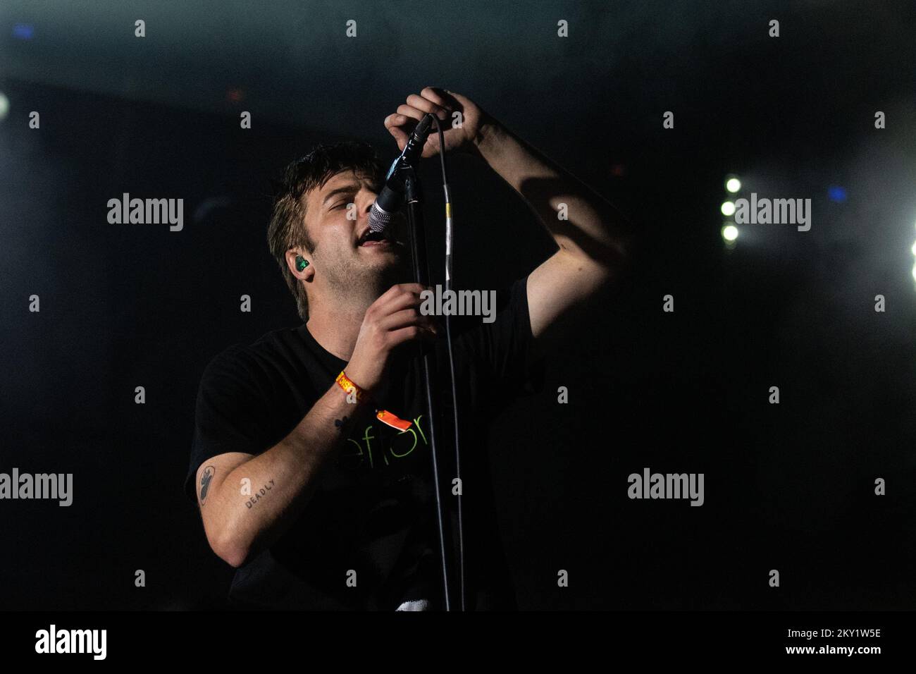 Fontaines D.C. performed at the InMusic Festival in Zagreb, Croatia on