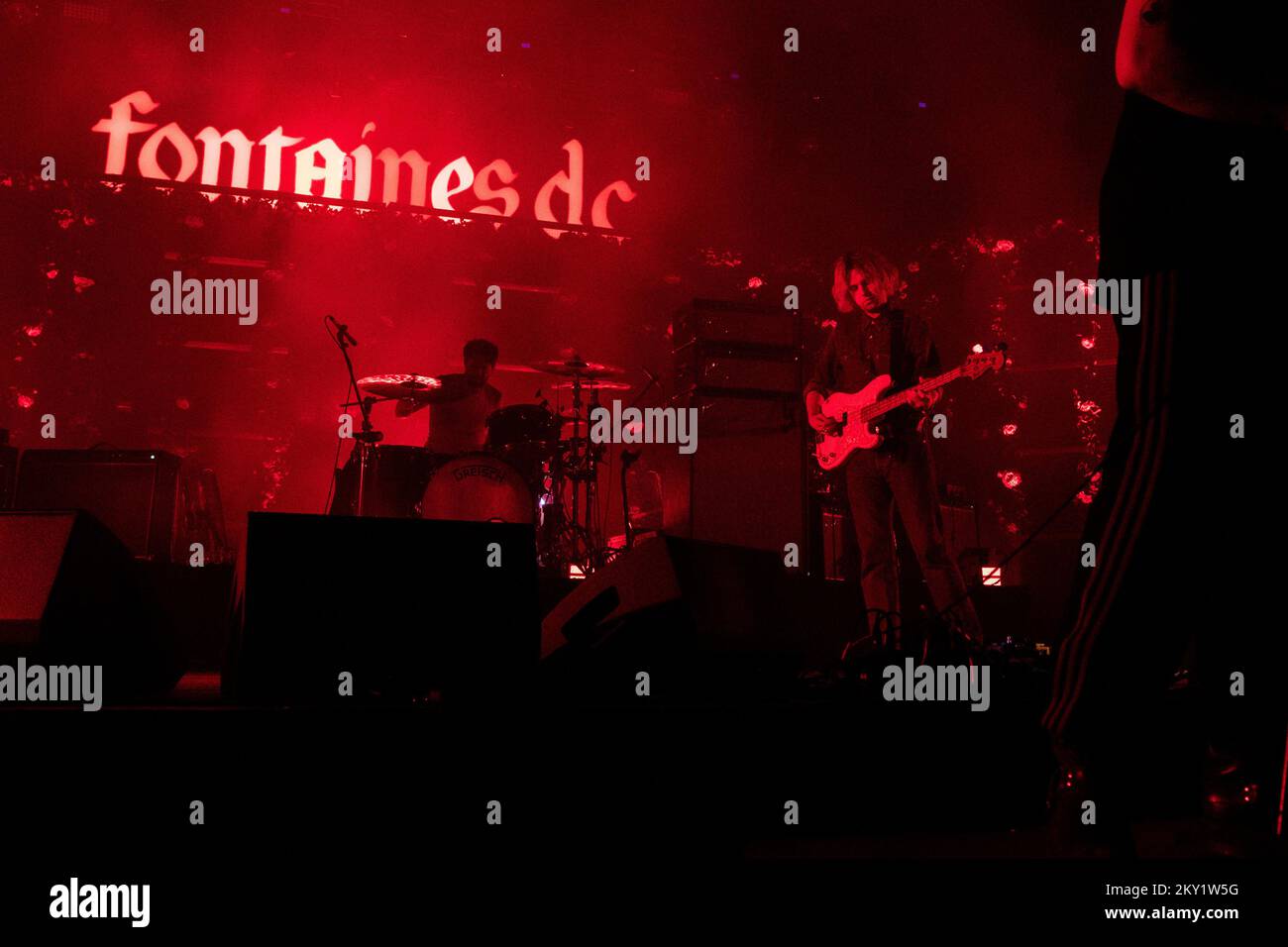 Fontaines D.C. performed at the InMusic Festival in Zagreb, Croatia on