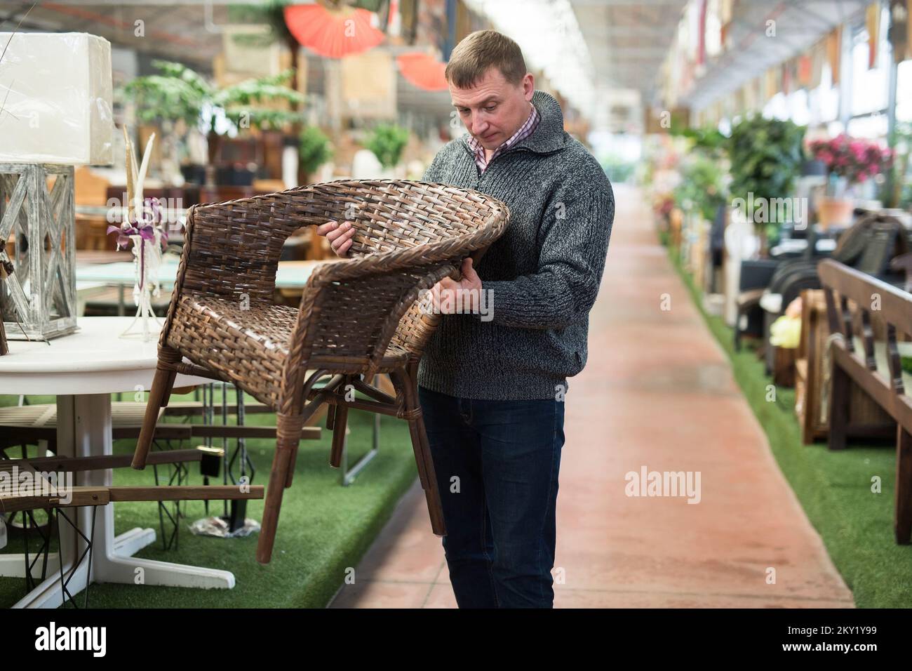 Wicker 2024 man furniture