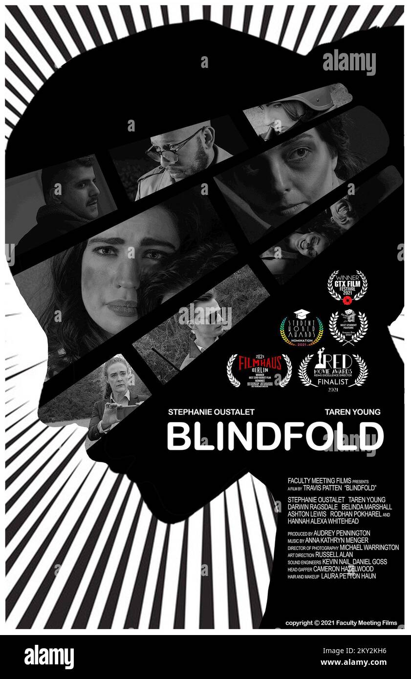 BLINDFOLD, poster, Stephanie Oustalet, 2021. © Faculty Meeting Films ...