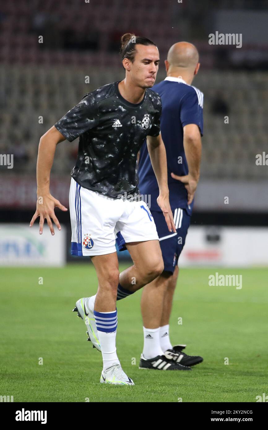 Poster football FC Red Star Belgrade NK Dinamo Zagreb 1975