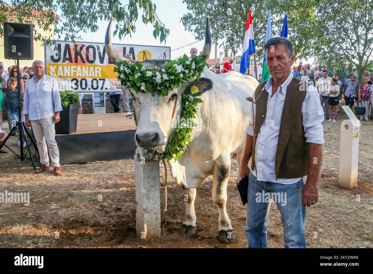 Jakovlje festival, where traditionally the most beautiful, heaviest and