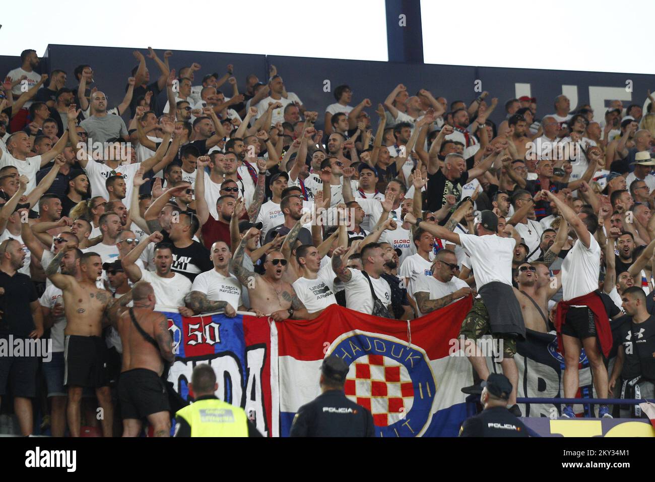 HNK Hajduk Split vs FC Spartak Trnava live score, H2H and lineups