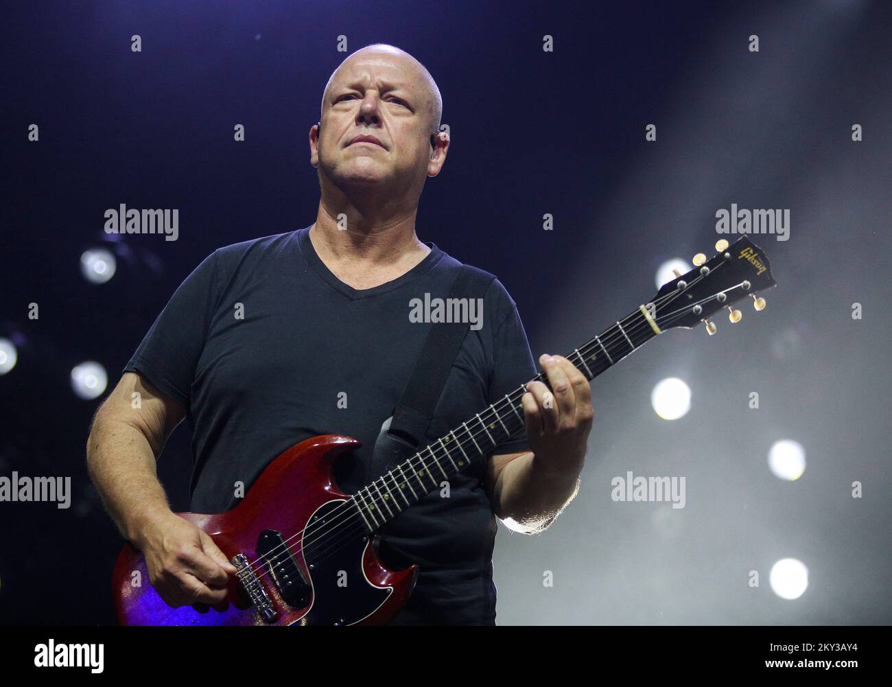 Black Francis of Pixies performs during a concert in Zagreb, Croatia, on August 27, 2022. Photo: Zeljko Hladika/PIXSELL Stock Photo