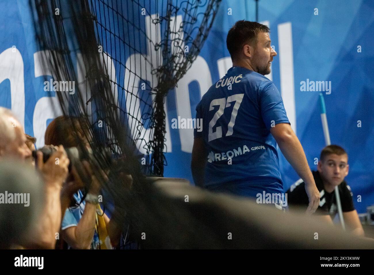 Ivan Cupic of PPD Zagreb during the final match of the SEHA Final 4 ...
