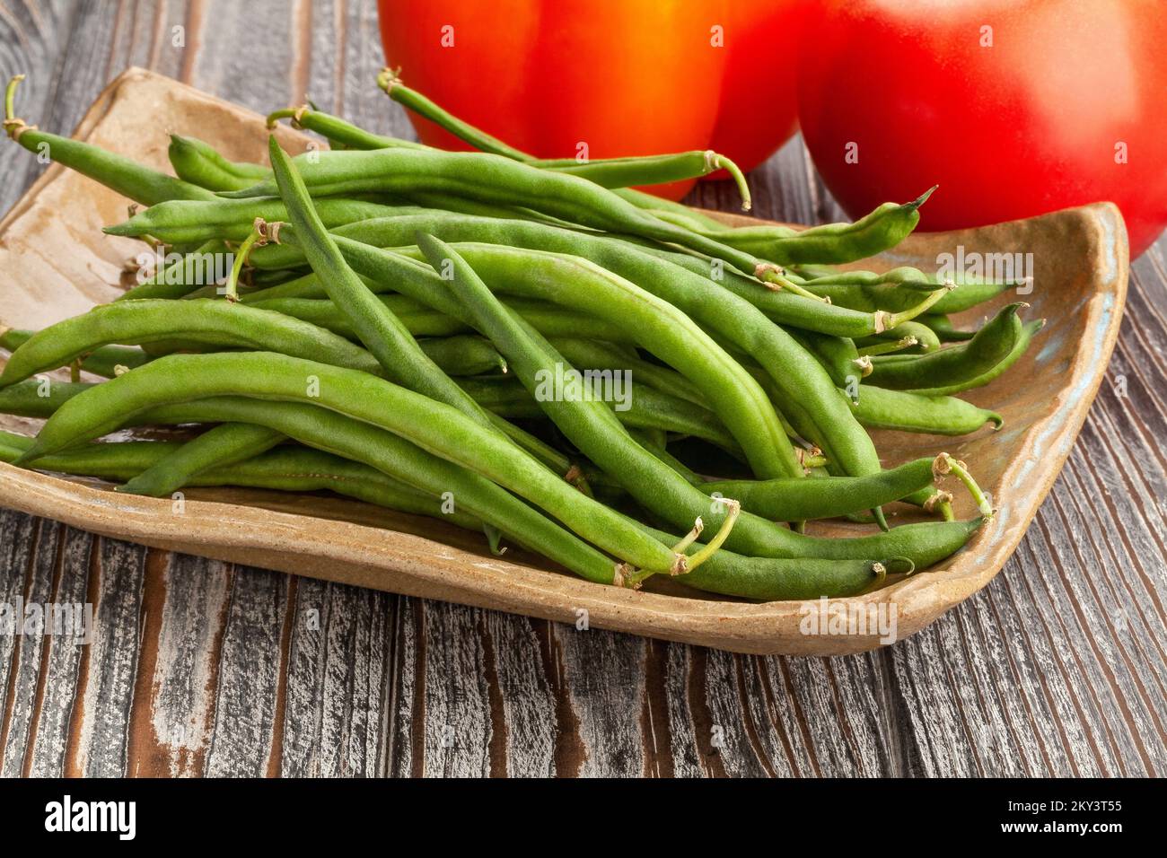 Green beans background hi-res stock photography and images - Alamy